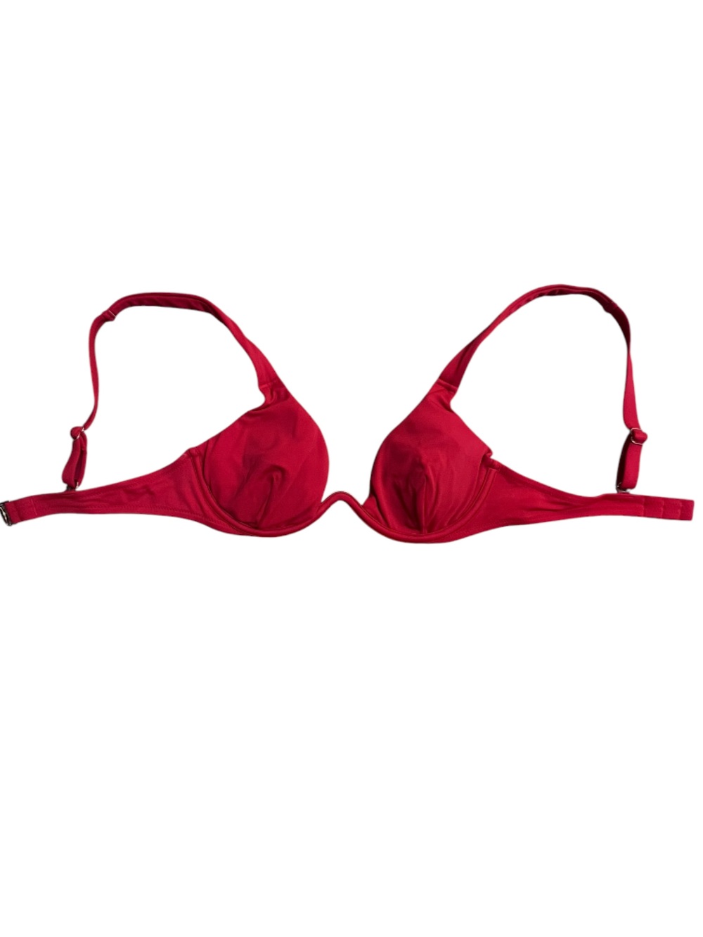 Shade & Shore Red Underwire Bikini Top